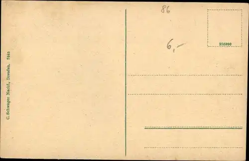 Ak Bautzen in der Oberlausitz, Kaserne des 3. Husaren-Regiments 20