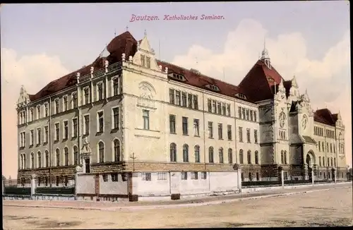 Ak Bautzen in der Oberlausitz, Katholisches Seminar