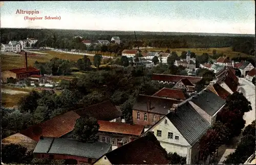 Ak Altruppin Neuruppin in Brandenburg, Ortsübersicht