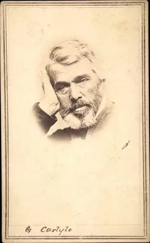 CdV Thomas Carlyle, Essayist und Historiker