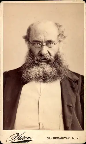 CdV Anthony Trollope, Schriftsteller