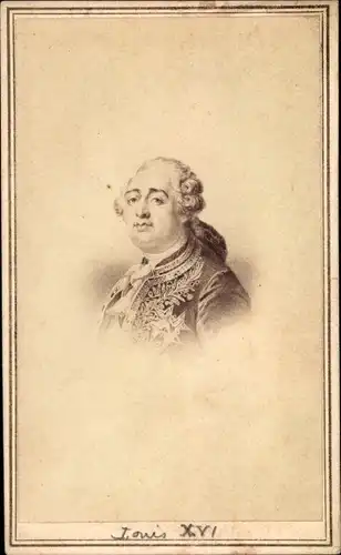 CdV Louis XVI, 1754-1793