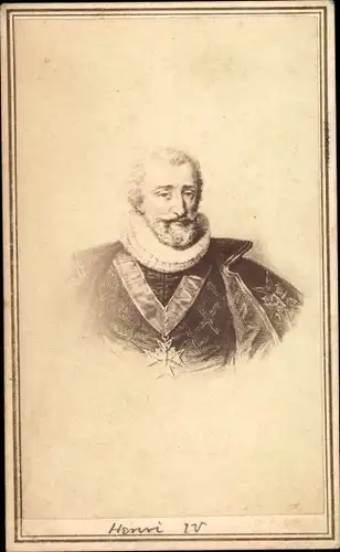 CdV Henri IV, 1553-1610, Hugenottenkriege