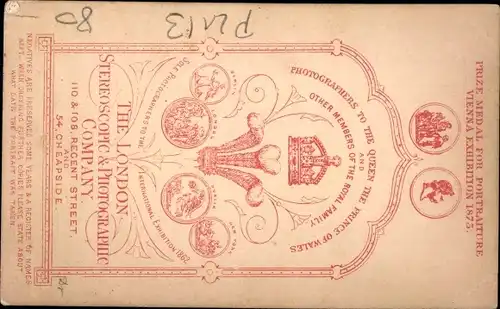 CdV The Prince of Wales, Edward VII