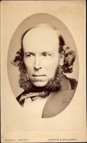 CdV Herbert Spencer, Philosoph und Soziologe, 1820-1903