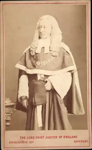 CdV The Lord Chief Justice of England