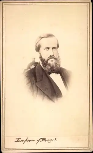 CdV Peter II., Kaiser von Brasilien, Dom Pedro II.