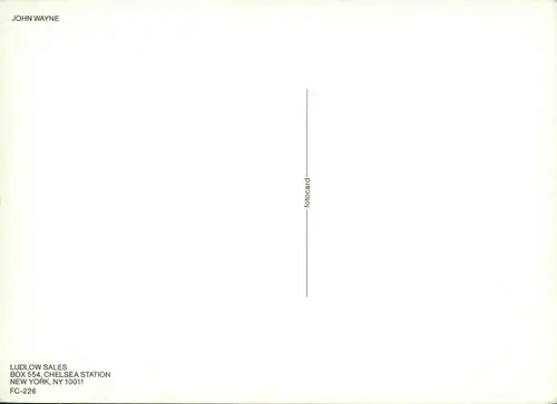 Ak Schauspieler John Wayne, Portrait, Sheriff, Revolver