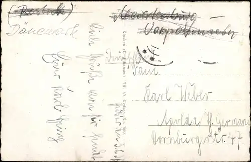 Ak Gedser Guldborgsund Dänemark, Udsigt fra Lodstaarnet