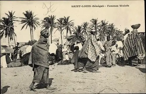 Ak Saint-Louis Senegal, Femmes Wolofs