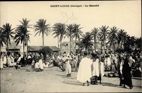 Ak Saint-Louis Senegal, Le Marché