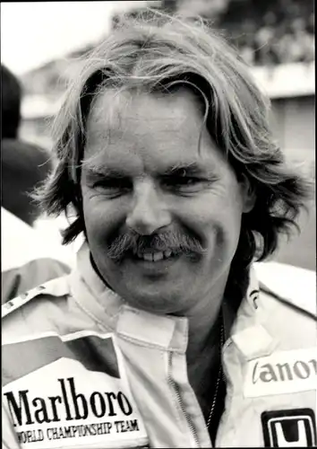 Foto Ak Automobilrennfahrer Keke Rosberg, Ex-Weltmeister, Portrait