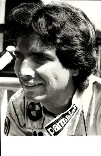 Foto Ak Automobilrennfahrer Nelson Piquet, BMW, Portrait