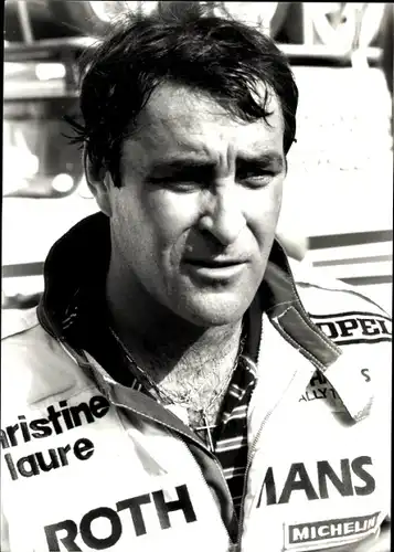 Foto Rundstreckenrennfahrer Guy Fréquelin, Portrait, Opel Rally-Team