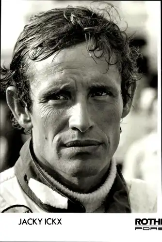 Ak Allroundrennfahrer Jacky Ickx, Portrait