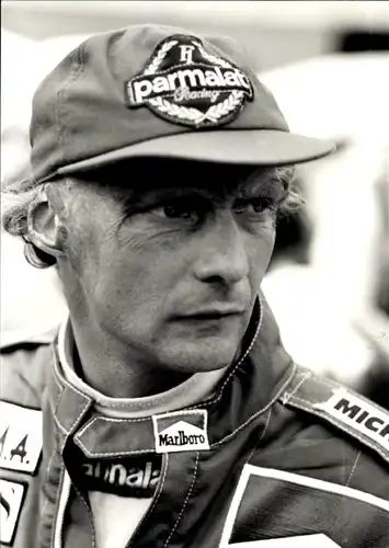 Foto Ak Automobilrennfahrer Niki Lauda, Portrait