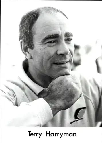 Ak Motorsportler, Rennfahrer, Pilot Terry Harryman, Portrait