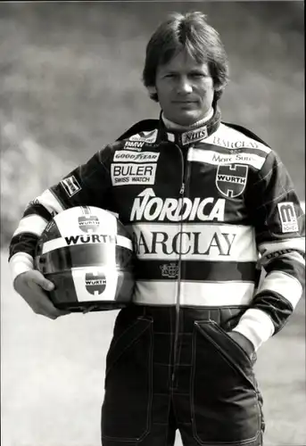 Foto Ak Automobilrennfahrer Marc Surer, Würth Racing Team International