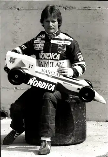 Foto Ak Automobilrennfahrer Marc Surer, Würth Racing Team International