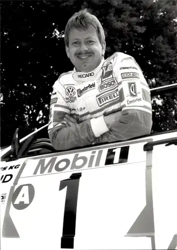Foto Erwin Weber, Deutscher Rallye-Meister 1991