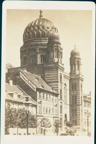 CdV Berlin, neue Synagoge, Oranienburger Straße
