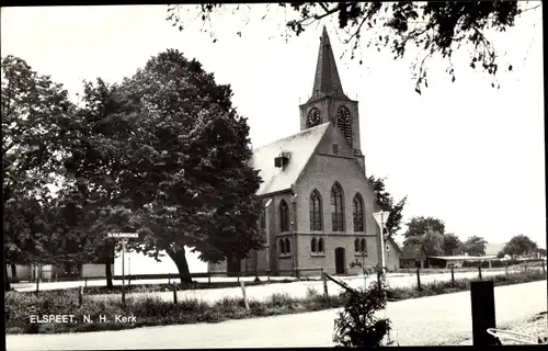 Ak Elspeet Gelderland, N. H. Kerk