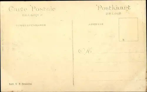 Postkarte Brüssel Brüssel, Ausstellung 1910, Niederländischer Pavillon