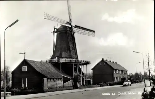 Ak Koog aan de Zaan Nordholland Niederlande, Molen het Pink