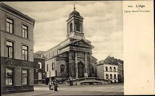 Ak Lüttich Lüttich Wallonien, Kirche Sainte Veronique