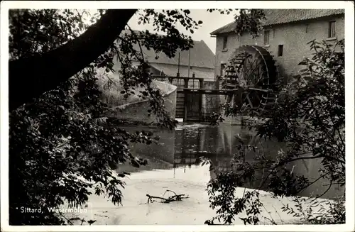 Ak Sittard Limburg Niederlande, Wassermühle