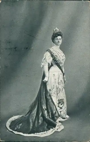 Ak Fernande Morin, Reine des Reines de Paris