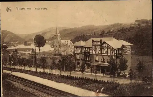 Ak Anseremme Dinant Wallonien Namur, Hotel Fabry