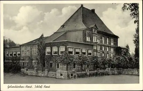 Ak Horst Gelsenkirchen im Ruhrgebiet, Schloss Horst