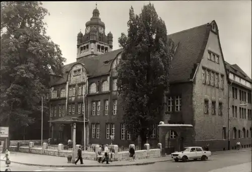 Ak Jena in Thüringen, Friedrich Schiller Universität, Auto