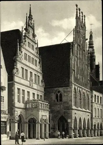 Ak Münster in Westfalen, Rathaus