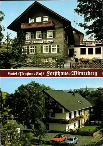 Ak Winterberg im Sauerland, Hotel Forsthaus