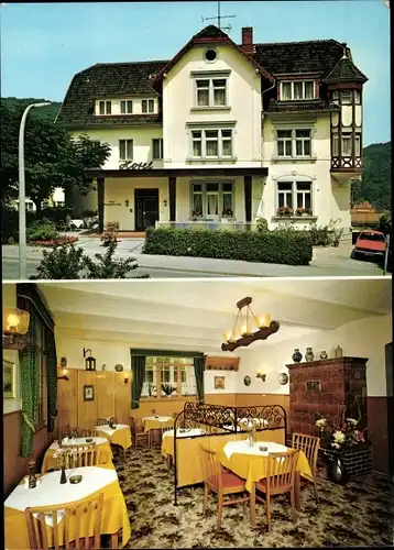 Ak Badenweiler im Schwarzwald, Hotel Markgräfler-Hof, Inneres