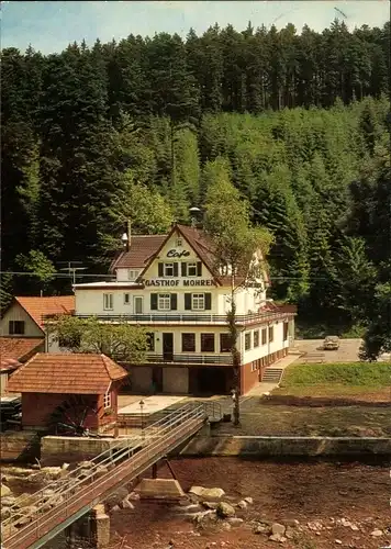 Ak Schönmünzach im Murgtal Baiersbronn im Schwarzwald, Gasthof Mohren