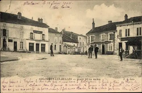 Ak Colombey les Belles Meurthe et Moselle, Place de la Mairie