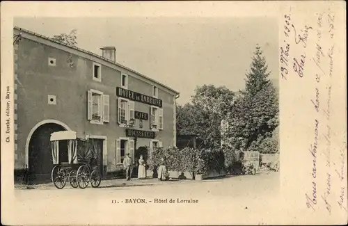 Ak Bayon Meurthe et Moselle, Hotel de Lorraine