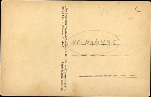 Ak Schauspielerin Gisela Uhlen, Portrait