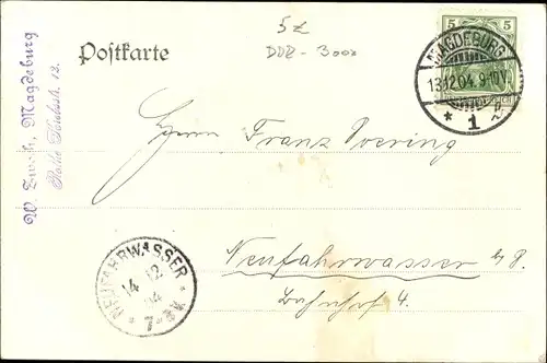 Ak Magdeburg an der Elbe, Justizpalast