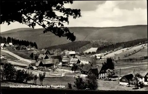 Ak Schellerhau Altenberg im Erzgebirge, Panorama