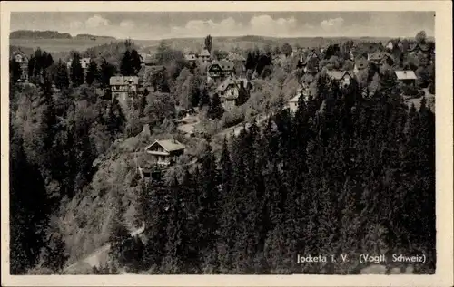 Ak Jocketa Pöhl Vogtland, Panorama