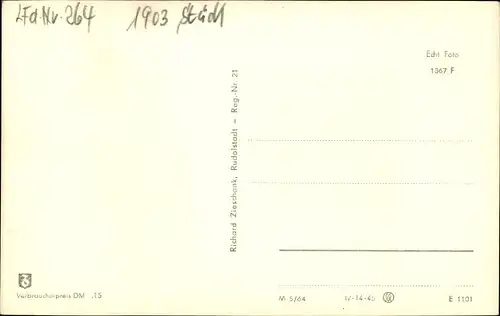 Ak Masserberg in Thüringen, Blick von der Rennsteigwarte