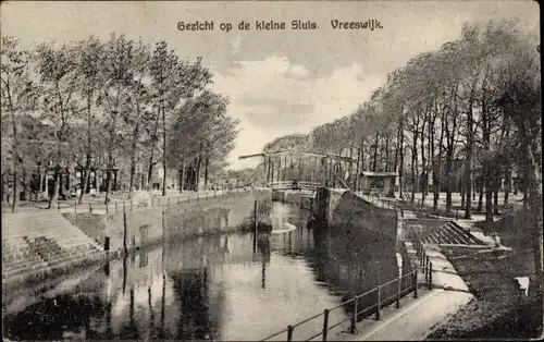 Ak Vreeswijk Utrecht, Blick auf die Kleine Sluis