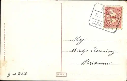 Ak Oranjewoud Friesland Niederlande, Bundesstaat Heerema