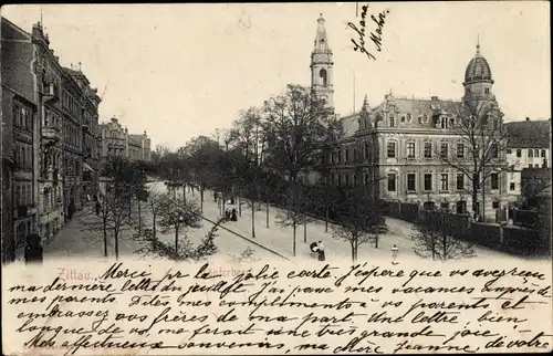 Ak Zittau in der Oberlausitz, Töpferberg