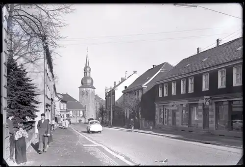 7 Glas Negative Sprockhövel im Ruhrgebiet, Straße, Gesamtansicht, diverse Ansichten