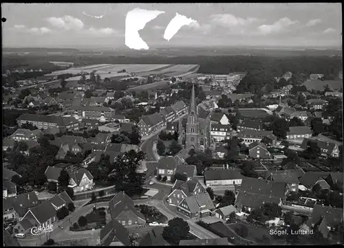 7 Glas Negative Sögel im Emsland, Park, Kindergarten, Gesamtansicht